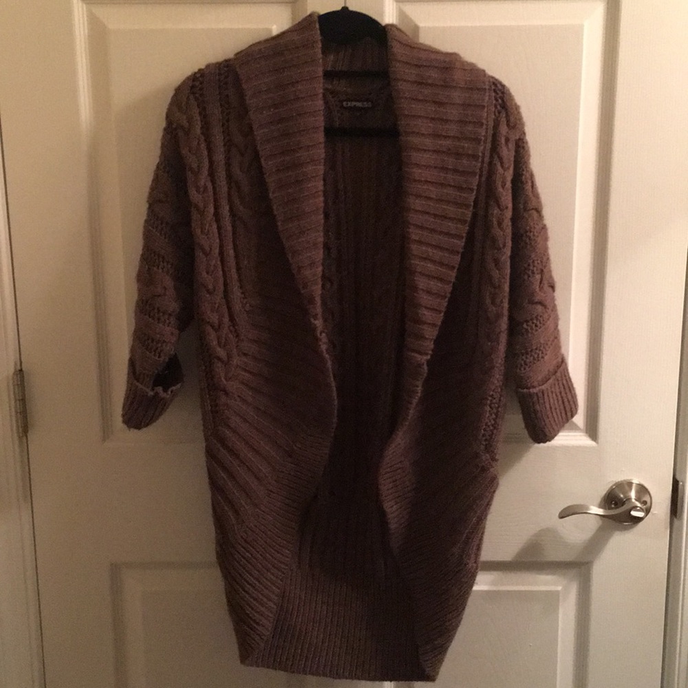 Brown sweater